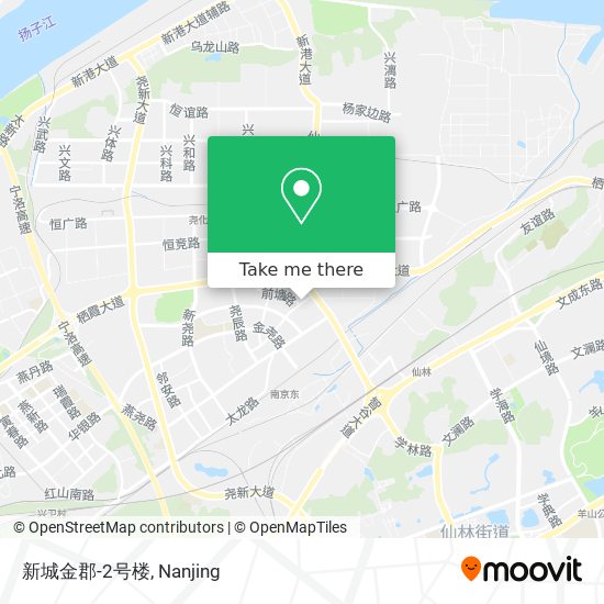 新城金郡-2号楼 map
