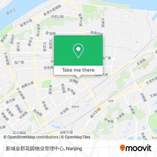 新城金郡花园物业管理中心 map