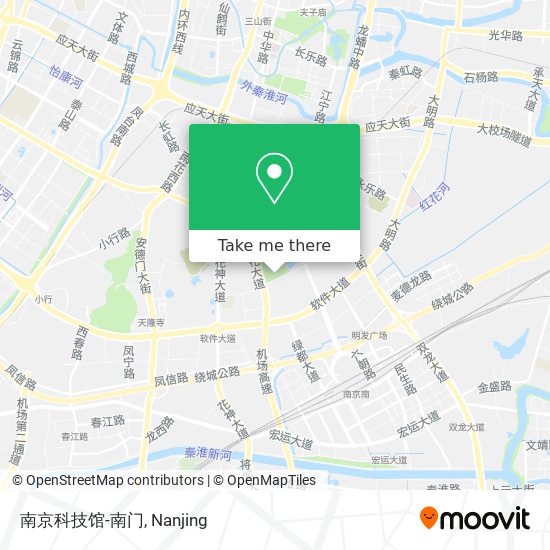 南京科技馆-南门 map