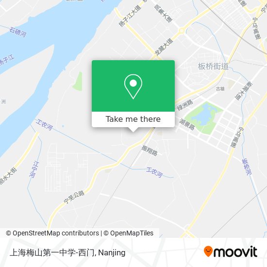 上海梅山第一中学-西门 map