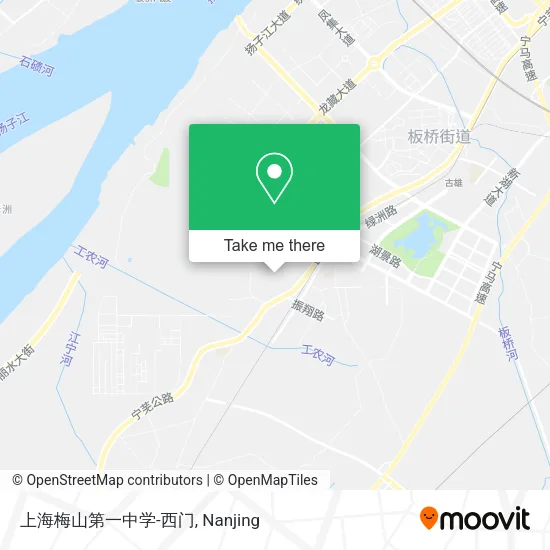 上海梅山第一中学-西门 map