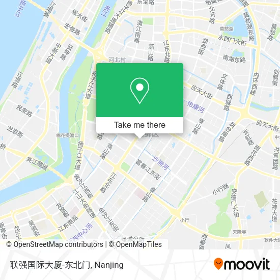 联强国际大厦-东北门 map