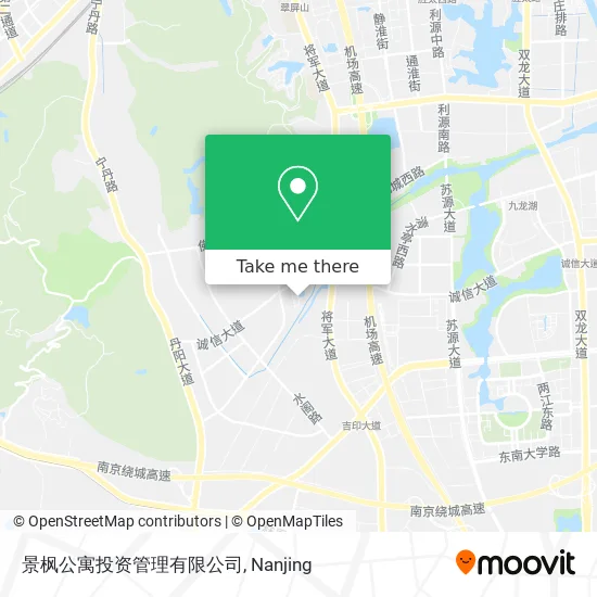 景枫公寓投资管理有限公司 map