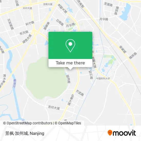 景枫·加州城 map