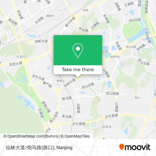 仙林大道/尧马路(路口) map