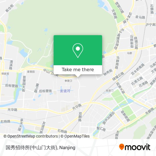 国秀招待所(中山门大街) map