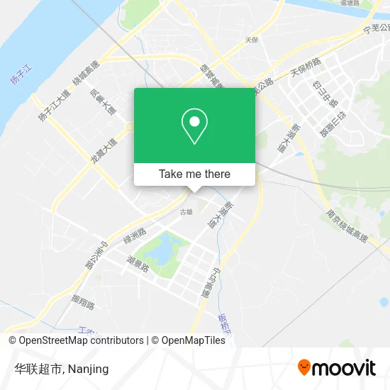 华联超市 map