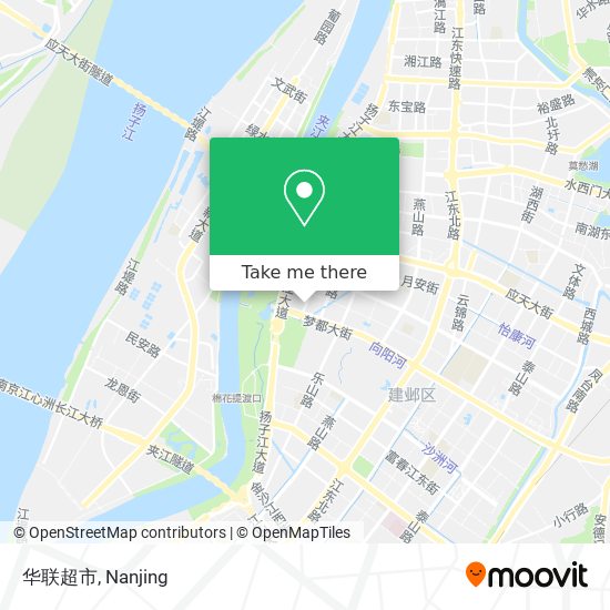 华联超市 map