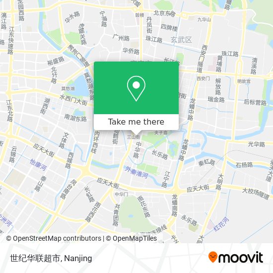 世纪华联超市 map