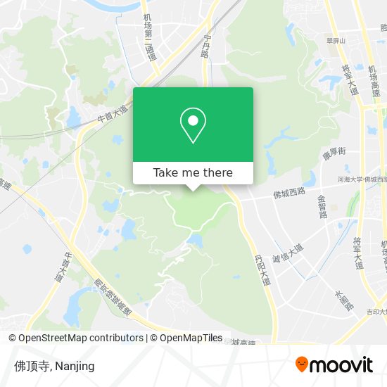 佛顶寺 map