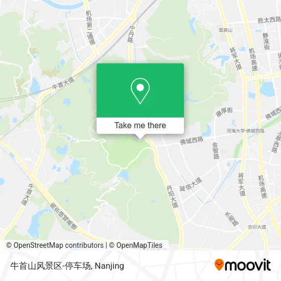 牛首山风景区-停车场 map