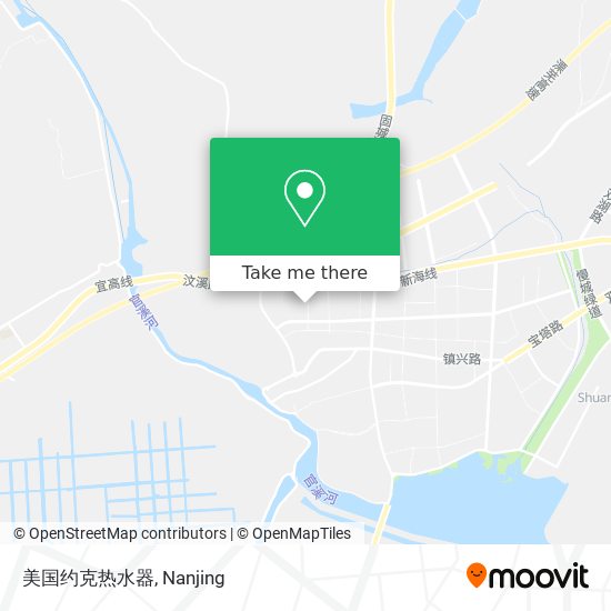 美国约克热水器 map