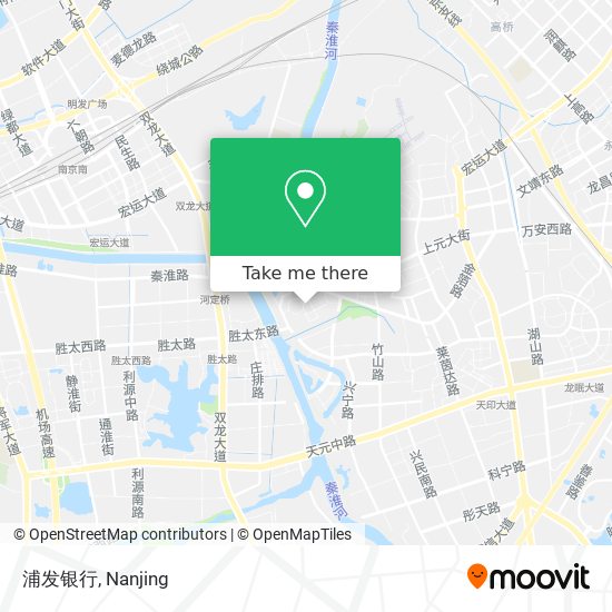 浦发银行 map