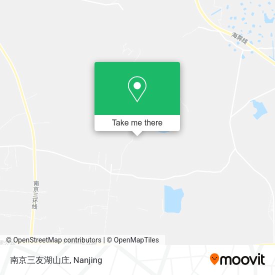 南京三友湖山庄 map