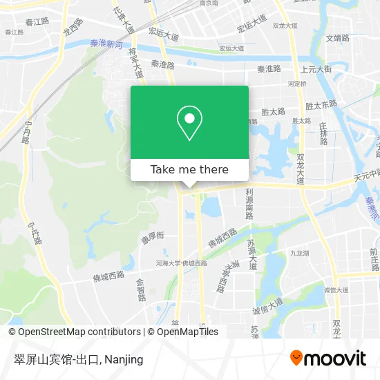 翠屏山宾馆-出口 map