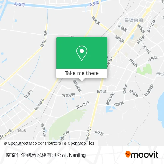 南京仁爱钢构彩板有限公司 map