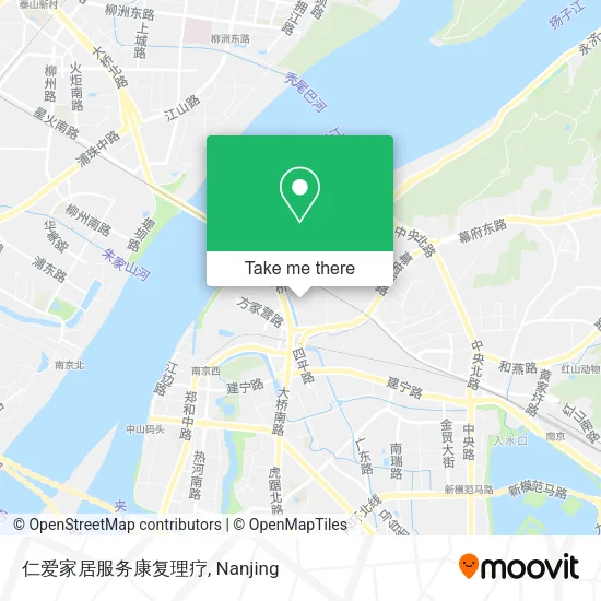 仁爱家居服务康复理疗 map