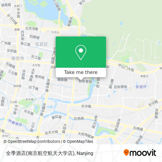 全季酒店(南京航空航天大学店) map