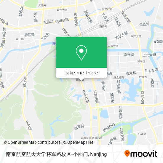 南京航空航天大学将军路校区-小西门 map