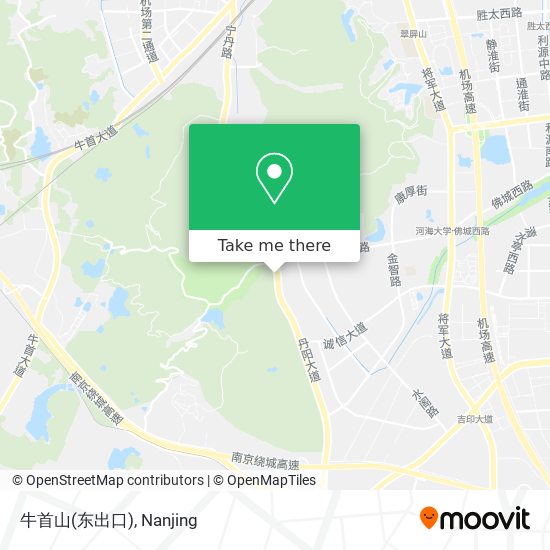 牛首山(东出口) map