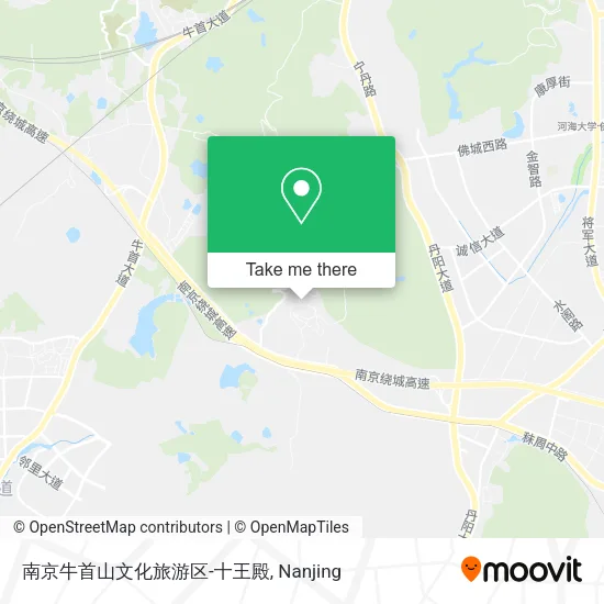 南京牛首山文化旅游区-十王殿 map