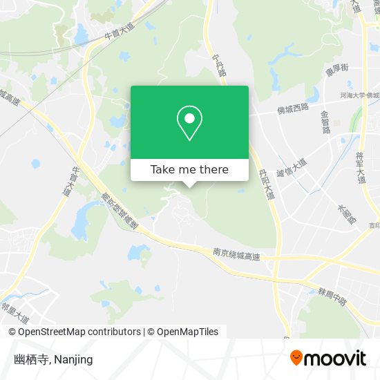 幽栖寺 map