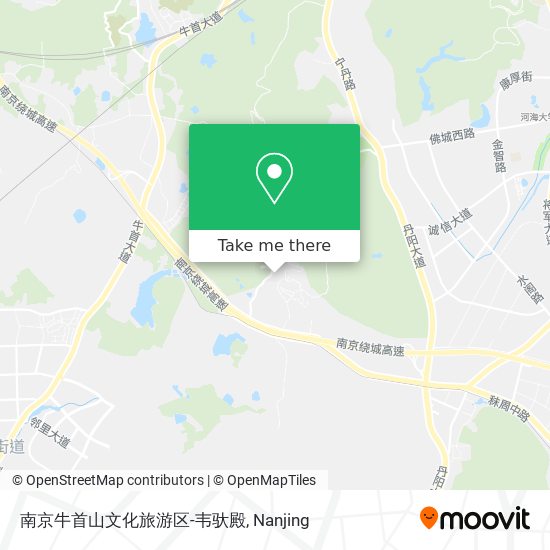 南京牛首山文化旅游区-韦驮殿 map