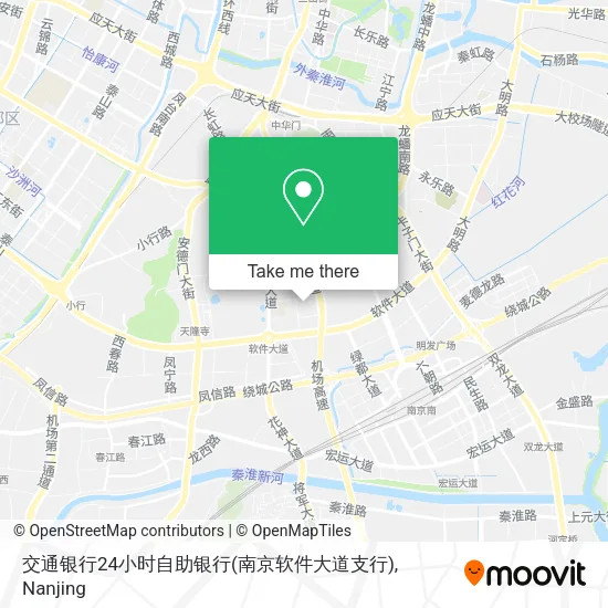 交通银行24小时自助银行(南京软件大道支行) map