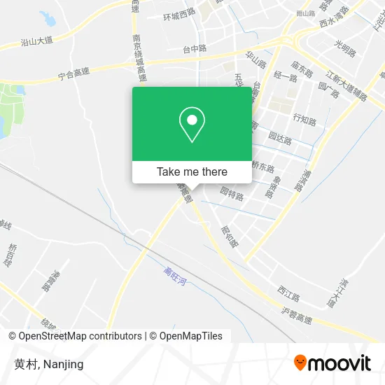 黄村 map
