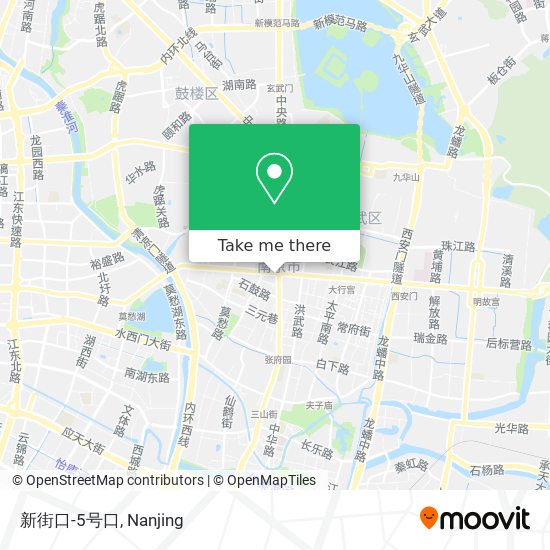 新街口-5号口 map