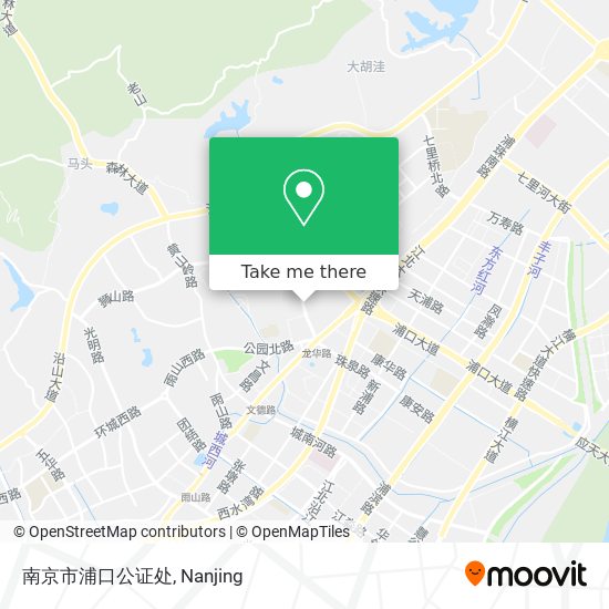南京市浦口公证处 map