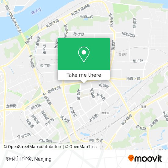 尧化门宿舍 map
