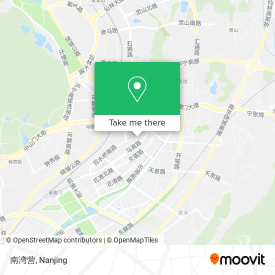南湾营 map