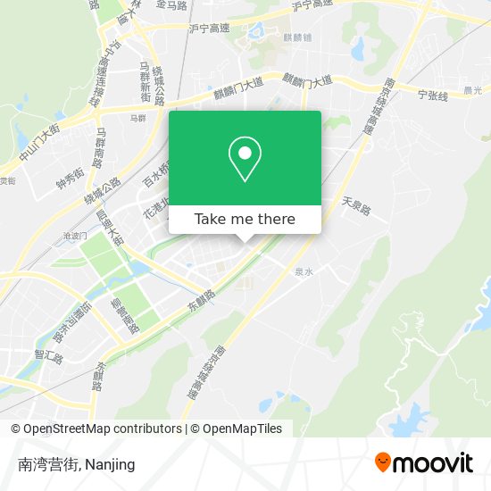南湾营街 map