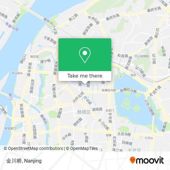 金川桥 map