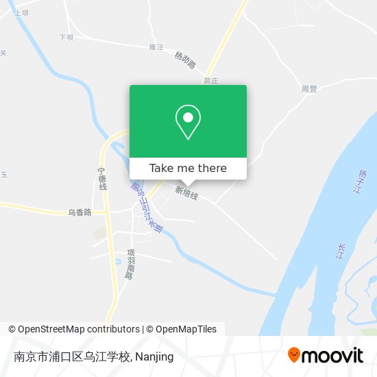 南京市浦口区乌江学校 map
