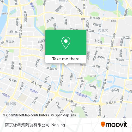 南京橡树湾商贸有限公司 map