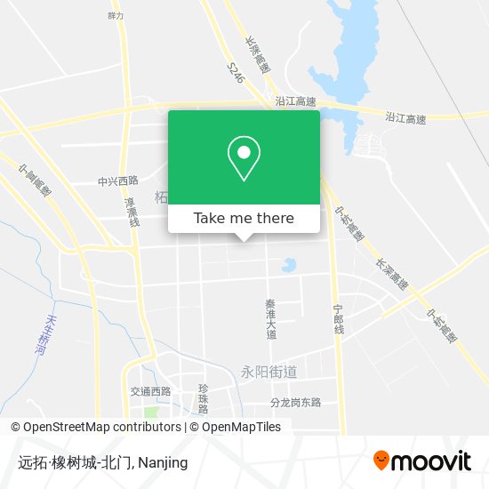 远拓·橡树城-北门 map