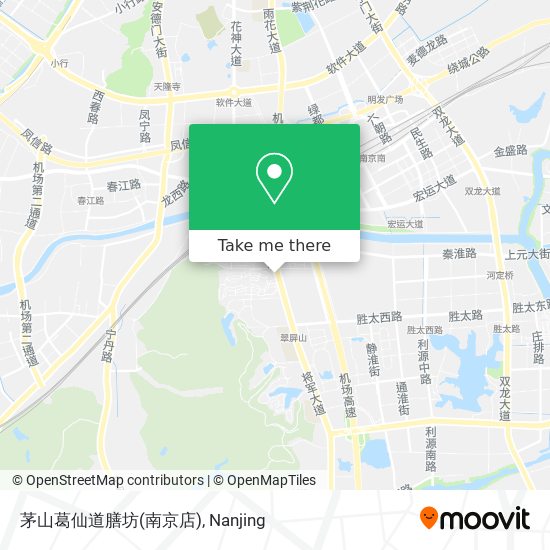 茅山葛仙道膳坊(南京店) map