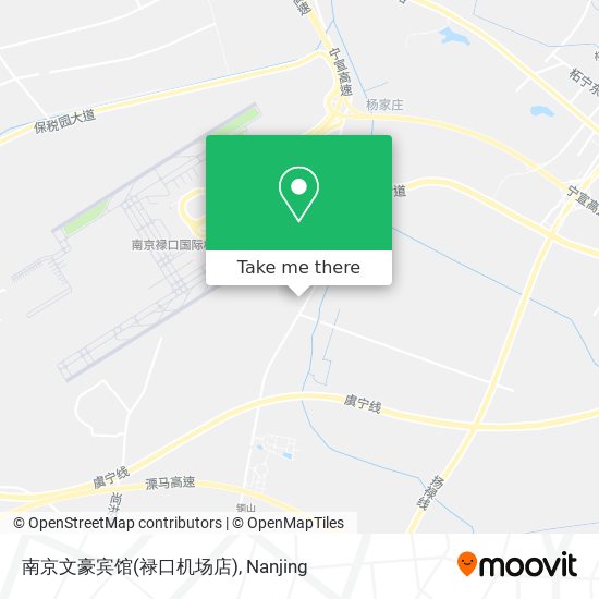 南京文豪宾馆(禄口机场店) map