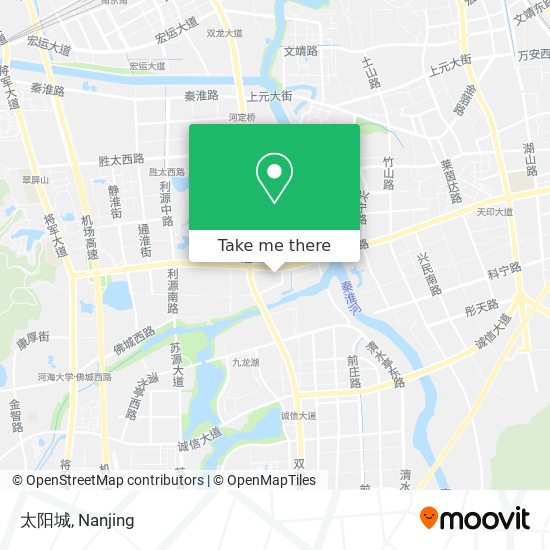 太阳城 map