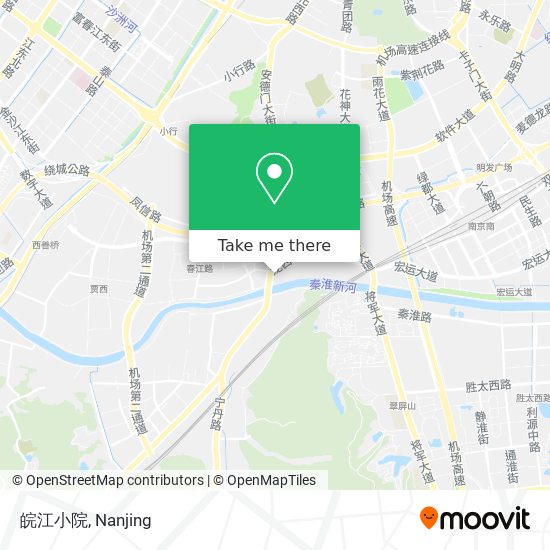 皖江小院 map