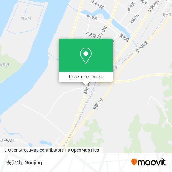 安兴街 map