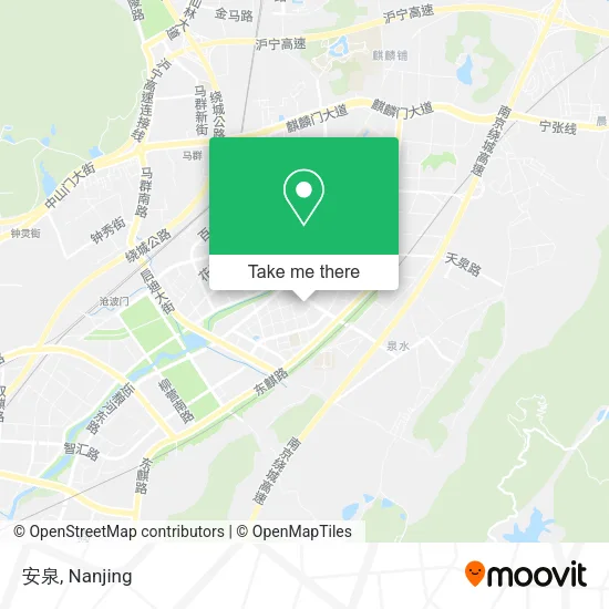 安泉 map