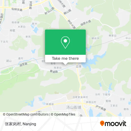 张家岗村 map