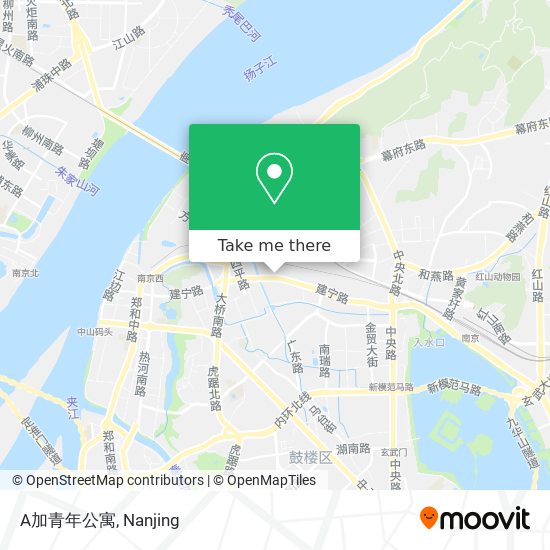 A加青年公寓 map