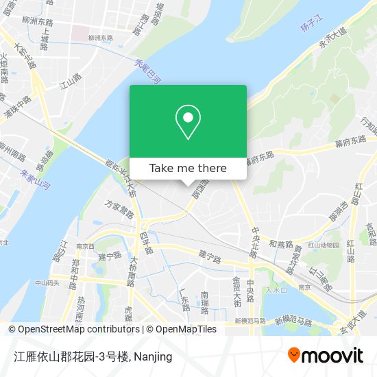 江雁依山郡花园-3号楼 map
