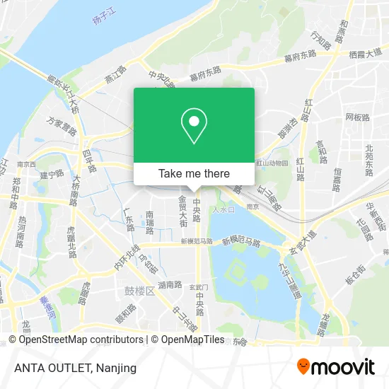 ANTA OUTLET map