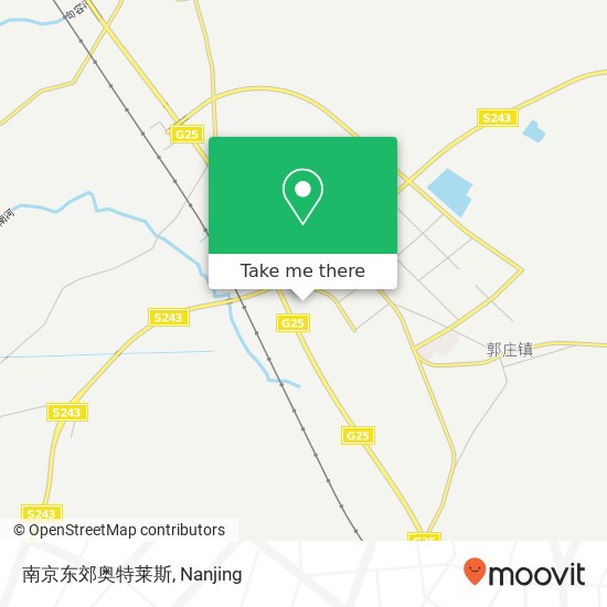 南京东郊奥特莱斯 map