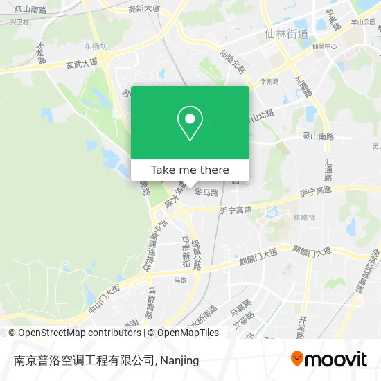 南京普洛空调工程有限公司 map
